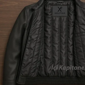 کوتاه چرم راحت با مدل اورسایز - 11917