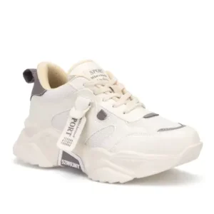 کفش ورزشی زنانه نایک مدل بیج و بنفش - 12956