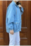 کت جین زنانه آبی - 11891