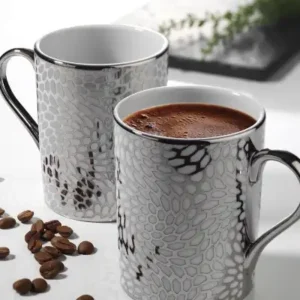 ماگ دو تایی جنگل کُتاهیا پوزلن پلاتین ۱۰۹۲۷ - 12869