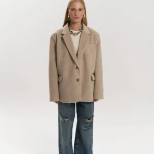 کت تک قهوه‌ای هول - 11862