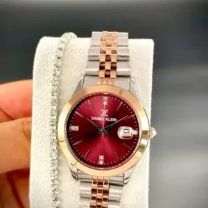 ساعت مچی زنانه با بند استیل، ۳ ATM ضد آب، سری ویژه فصل جدید، دارای ۲ سال گارانتی و فاکتور. - 12149