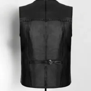 جلیقه کلاسیک از چرم طبیعی - 12715