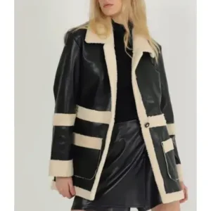 کیف چرمی کلاهدار زنانه سیاه با آستر پشمی - 12624