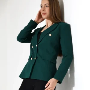 کت بلزر جیب‌دار با آستر دکمه‌دار - 11899