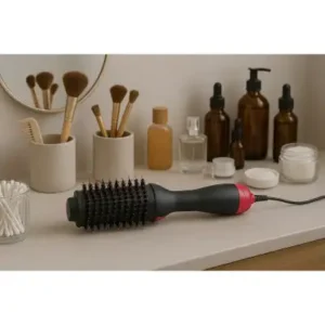 شانه صاف‌ کننده مو و دستگاه فرم‌دهنده مو با فن - 12438