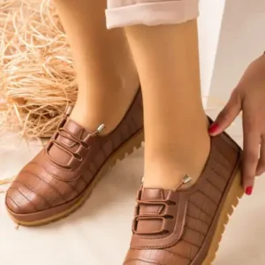 کفش راحتی زنانه orthopedic اورجینال رنگ قهوه‌ای
