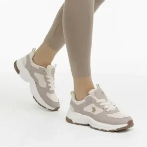 کفش ورزشی زنانه U.S. POLO ASSN. مدل سورلی PU - 12963