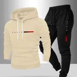 ست سویشرت و شلوار کلاهدار دو تکه برای آقایان - 12051