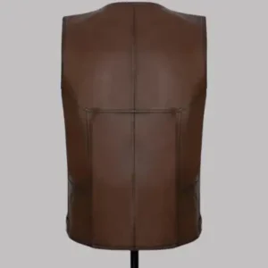 جلیقه کلاسیک چرم اصل - 12719