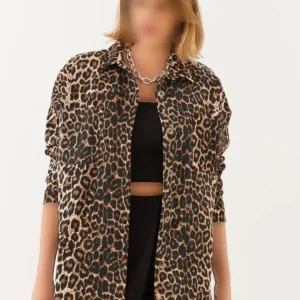 کاپشن جین کادین مدل لئوپارد 60251838 - 11812