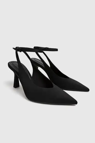 کفش پاشنهدار با پاشنه باز - 12815 کفش پاشنهدار با پاشنه باز - 12815