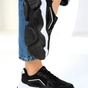 کتانی زنانه سیاه و سفید ۱۸۱۴۸ - 12964