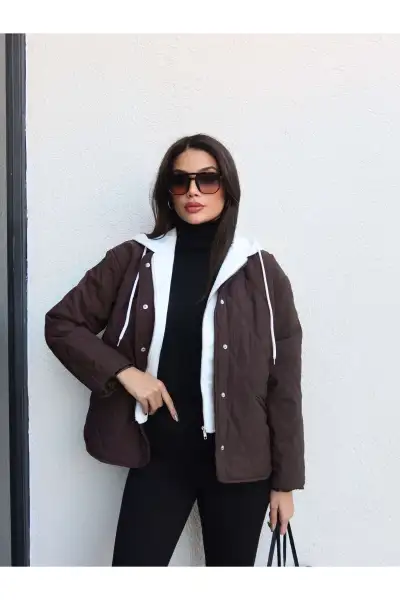 Mont پاراچوتی با طرح کاپیتونه و کلاهدار - 12690 Mont پاراچوتی با طرح کاپیتونه و کلاهدار - 12690