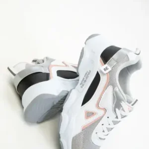 کفش ورزشی زنانه بژ-سفید-صورتی 17834 - 12955