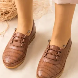 کفش راحتی زنانه orthopedic روزمره - قهوه‌ای - 12745