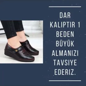 کفش زنانه کلاسیک bordo ортопедیک ، کفش بامزه زنانه ، کفش روزمره زنانه - 12780