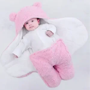 بستنی خواب کودک با گوش‌های الیافی و طراحی ول‌سافت برای سن 0 تا 12 ماه - 12872