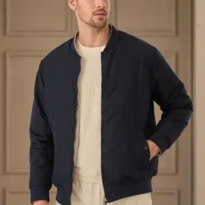 کاپشن دوطرفه قابل پوشیدن با طراحی منظم و ضد آب - 13070