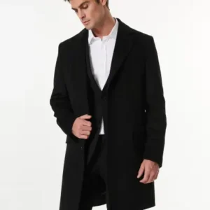 پالتوی مشکی مردانه FC4WM-PLT 2959 - 13107