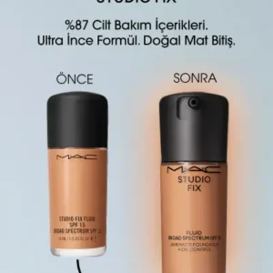 فاندیشن مات ماندگار ۲۴ ساعته - استودیو فیکس فلوید با SPF15 - رنگ: NC17 - ۳۰ میلی‌لیتر - 13236