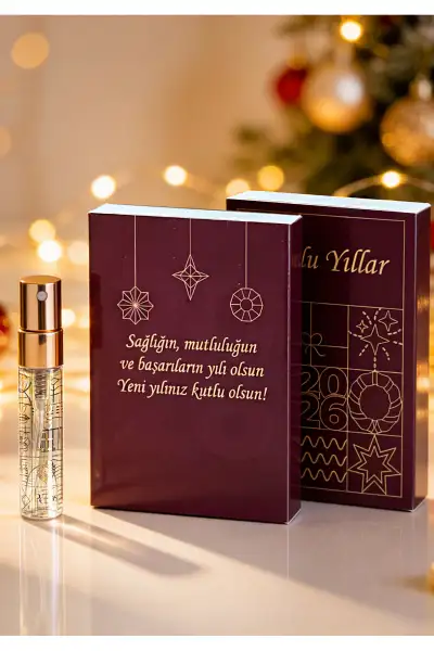 10 عدد – هدایای عطر طراحی شده ویژه سال نو، 5 عدد برای آقایان و 5 عدد برای خانم‌ها - 13554
