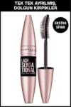 ماسکارای مشکی Lash Sensational Yelpaze با تاثیرگذاری بالا و ماسکارای مینی Lash Sensational - 13169