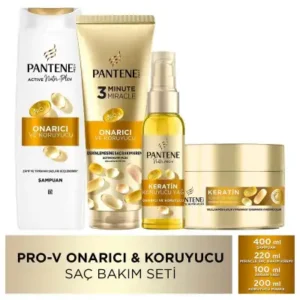 ست مراقبت از مو Pantene برای موهای آسیب‌دیده و ترمیم‌کننده و محافظت کننده