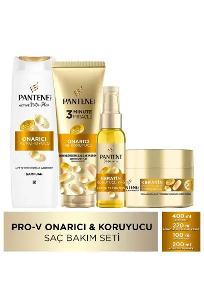 ست مراقبت از مو Pantene برای موهای آسیبدیده و ترمیمکننده و محافظت کننده ست مراقبت از مو Pantene برای موهای آسیبدیده و ترمیمکننده و محافظت کننده