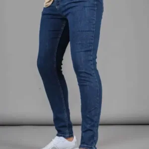 شلوار جین مردانه جذب با الیاف پنبه ترک