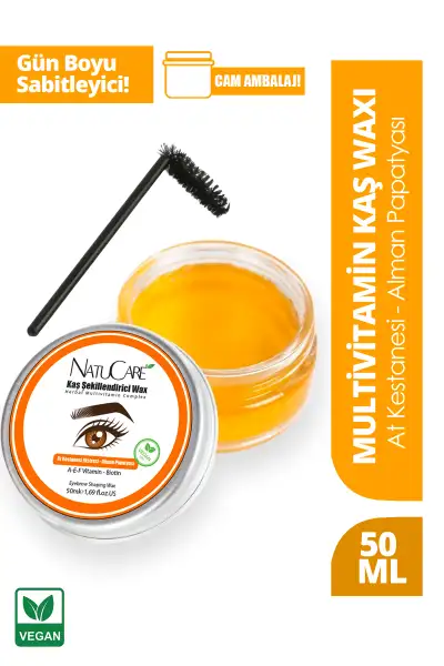 وکس حالتدهنده، تثبیتکننده، مغذی و براقکننده ابرو در بستهبندی شیشهای ۵۰ میلیلیتر - 13184 وکس حالتدهنده، تثبیتکننده، مغذی و براقکننده ابرو در بستهبندی شیشهای ۵۰ میلیلیتر - 13184