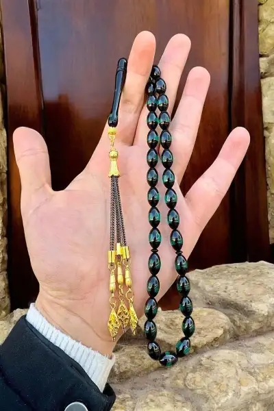 تسبیح کهربا اشرف تک هدیه مردانه با نقش و نگارخاص تاریخی تسبیح کهربا اشرف تک هدیه مردانه با نقش و نگارخاص تاریخی