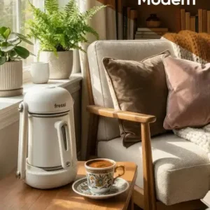 دستگاه قهوه ترک با سیستم هشدار صوتی - 13426