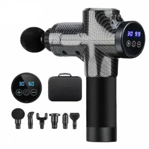 ماساژور Relax شارژی حرفه‌ای با 6 سر و 30 سرعت تنظیمی به همراه کیف و 2 سال گارانتی