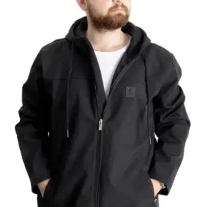 کاپشن مردانه مد ایکس ال با کلاه ترک