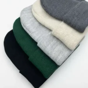 ست ۵ تایی کلاه زمستانی ساده و تاشو مناسب برای همه سنین - 13317