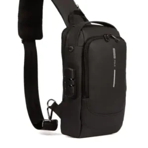 کیف ضربدری مردانه با قفل رمز دار