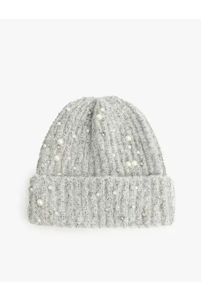 کلاه با بافت مرواریددار - 13303 کلاه با بافت مرواریددار - 13303