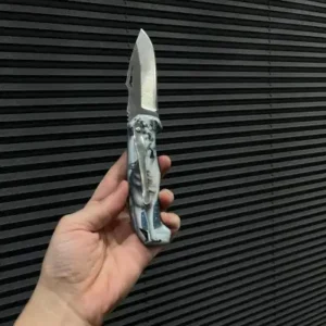 چاقوی طرح گرگ - نام شخصی به دلخواه نوشته می‌شود - 13551