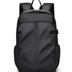 کیف شانه‌ای لپ‌تاپ و نوت‌بوک مشکی با زیپ از جنس پارچه ضد آب