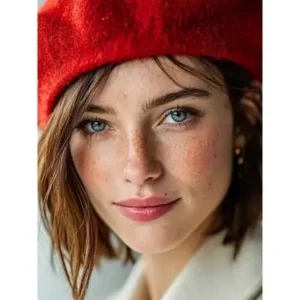 کلاه هنرمند با جنس پشمی زنانه پریمیوم - 13310