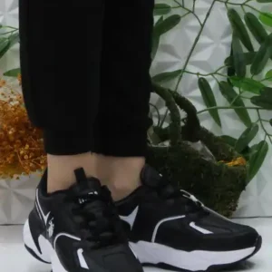 کفش ورزشی زنانه اصل U.S. Polo Assn. مدل ایزابل سیاه راحت - 13453