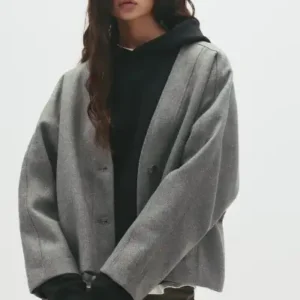 پالتو پشمی کوتاه - 13360