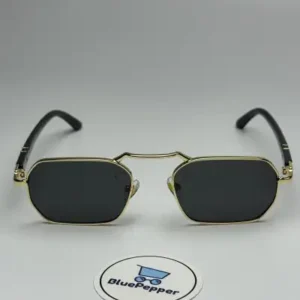 عینک آفتابی مدل اشرف ترک با دسته مشکی - شیشه مشکی - با محافظ UV400 - اندازه 55 - 13504