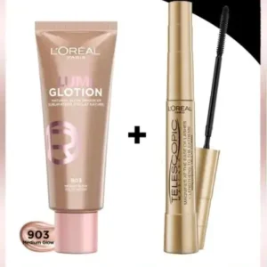 ست آرایشی ماسکارا تلسکوپی و لوسیون درخشان کننده همه‌کاره 903 - 13229