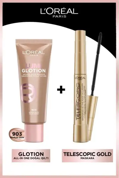 ست آرایشی ماسکارا تلسکوپی و لوسیون درخشان کننده همهکاره 903 - 13229 ست آرایشی ماسکارا تلسکوپی و لوسیون درخشان کننده همهکاره 903 - 13229