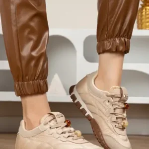 کفش ورزشی طبی زنانه ضد آب مدل اسنیکر مناسب برای پیاده روی روزمره زنانه