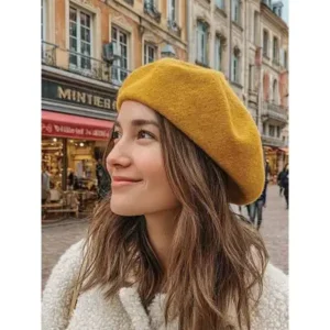 کلاه هنرمند پشمی بره زنانه