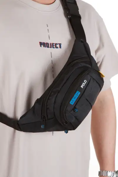 کیف USB دار دوشی وکمری کراس بادی مردانه کیف USB دار دوشی وکمری کراس بادی مردانه