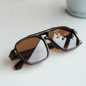 عینک آفتابی رویال ای وییر مدل RE1009 قهوه‌ای تیره - 13493